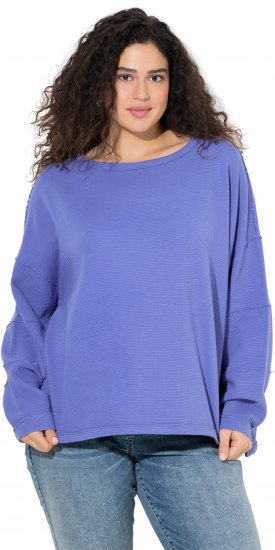 Ulla Popken Inverted Seam Long Sleeve Sweatshirt Lavender - Sviitrid ja dressipluusid - 