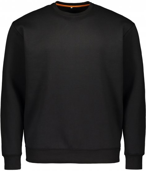 Big Bones Zack Sweatshirt Black - Sviitrid ja dressipluusid - Meeste suured kapuutsiga jakid suurustes 2XL – 14XL