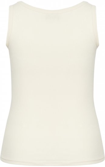 Kaffe Curve Carina Maika Chalk - T-särgid - 