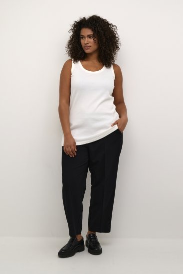 Kaffe Curve Carina Maika Chalk - T-särgid - 