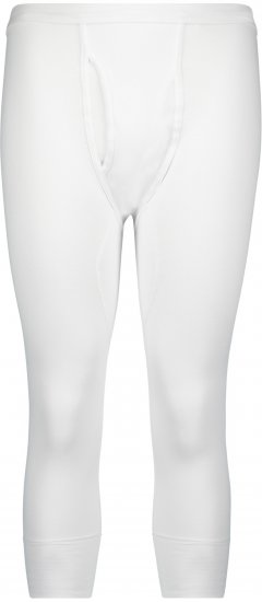 Adamo Royal Thermal Long Johns 3/4 Fine Ribbed White - Aluspesu ja ujumisriided - Aluspesu 2XL-8XL