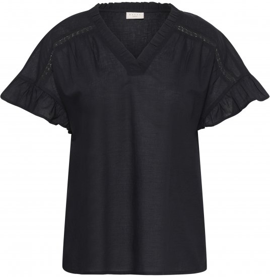 Kaffe Curve Valeria Top Black Deep - Särgid ja topid - 