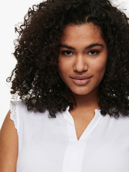 Only Carmakoma Mumi Top White - Topid - 