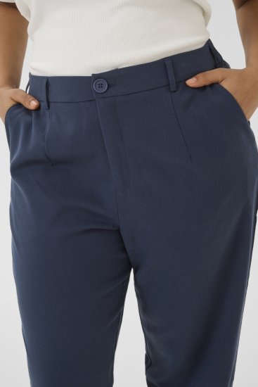 Kaffe Curve Merla Püksid Kesköö meresinine - Teksad & Püksid Suuremates Suurustes – Plus Size - 