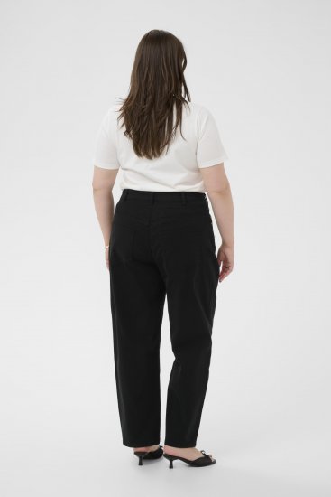 Kaffe Curve Brenn Barrel Twill Jeans Washed Black - Teksapüksid - 
