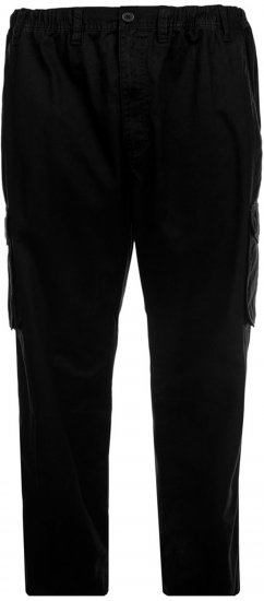 Espionage TR052 Cargo Trousers Black - Kargopüksid meestele suurtes suurustes - Kargopüksid meestele suurtes suurustes