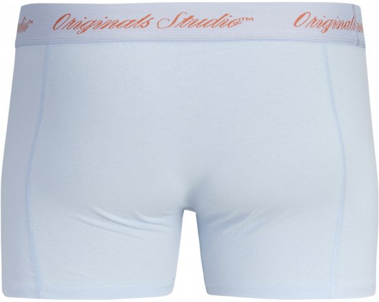 Jack & Jones Norrebro Solid Trunks 3-Pack Blue - Bokserid - Meeste suured bokserid