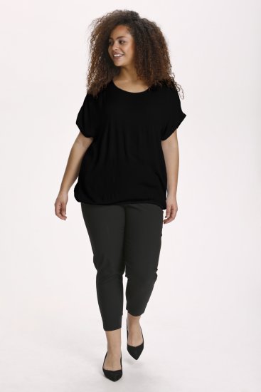 Kaffe Curve Ami Stanley Lühikeste varrukatega Sügavmust - T-särgid - 