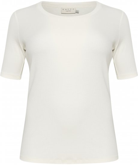 Kaffe Curve Carina T-särk Chalk - T-särgid - 