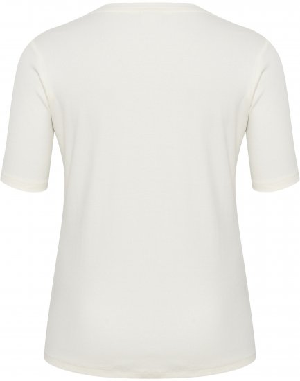 Kaffe Curve Carina T-särk Chalk - T-särgid - 