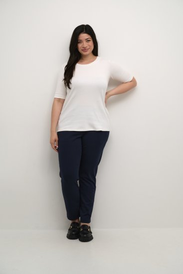 Kaffe Curve Carina T-särk Chalk - T-särgid - 