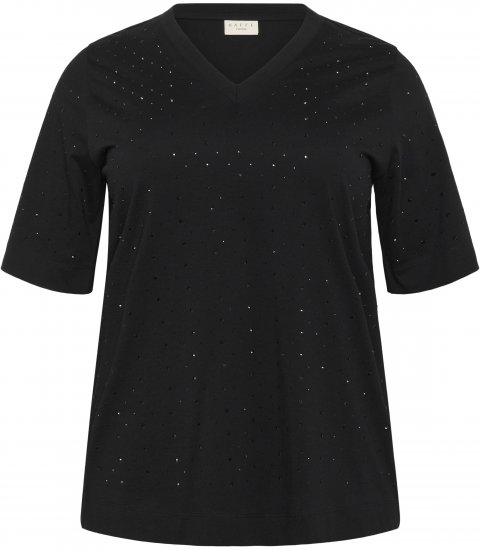 Kaffe Curve Phoelina T-Shirt Black - T-särgid - 