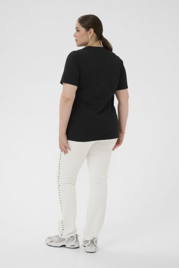 Kaffe Curve Lucie T-Shirt Black - T-särgid - 