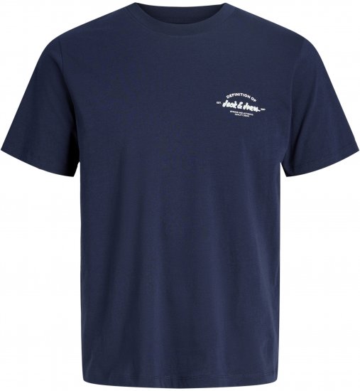 Jack & Jones Brandon T-Shirt Blue - T-särgid - Suured T-särgid 2XL – 14XL