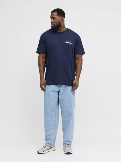 Jack & Jones Brandon T-Shirt Blue - T-särgid - Suured T-särgid 2XL – 14XL