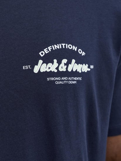 Jack & Jones Brandon T-Shirt Blue - T-särgid - Suured T-särgid 2XL – 14XL