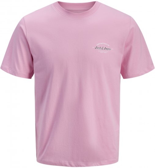 Jack & Jones Brandon T-Shirt Pink - T-särgid - Suured T-särgid 2XL – 14XL