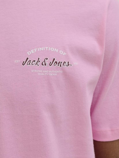 Jack & Jones Brandon T-Shirt Pink - T-särgid - Suured T-särgid 2XL – 14XL