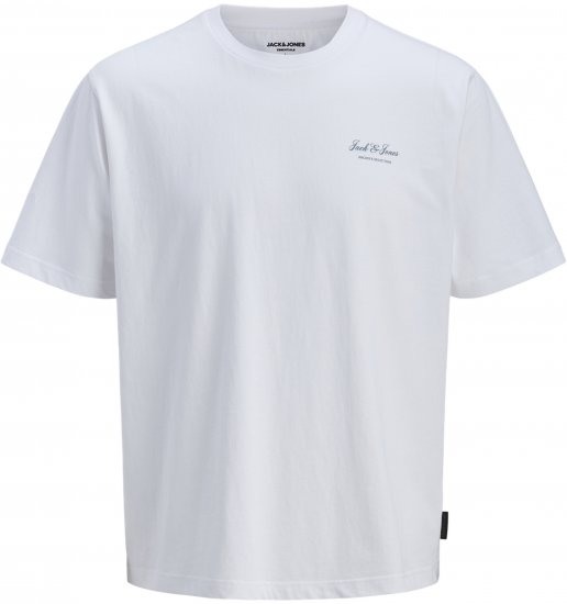Jack & Jones Archive T-särk Valge - T-särgid - Suured T-särgid 2XL – 14XL