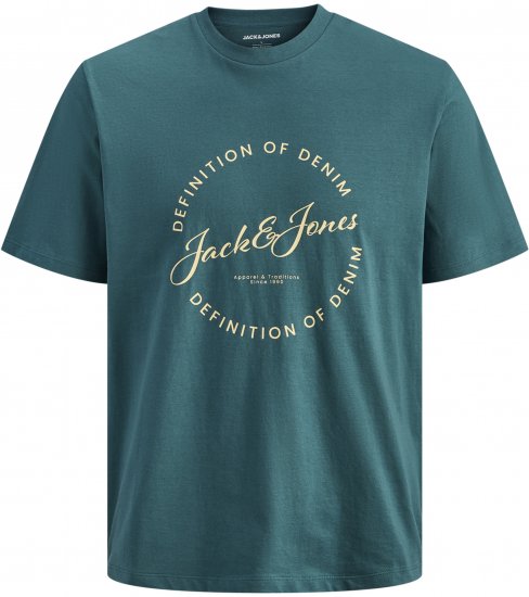 Jack & Jones Grayson T-särk Türkiis - T-särgid - Suured T-särgid 2XL – 14XL