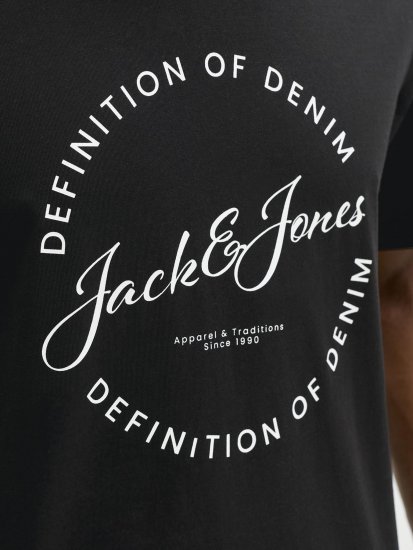 Jack & Jones Grayson T-särk Must - T-särgid - Suured T-särgid 2XL – 14XL