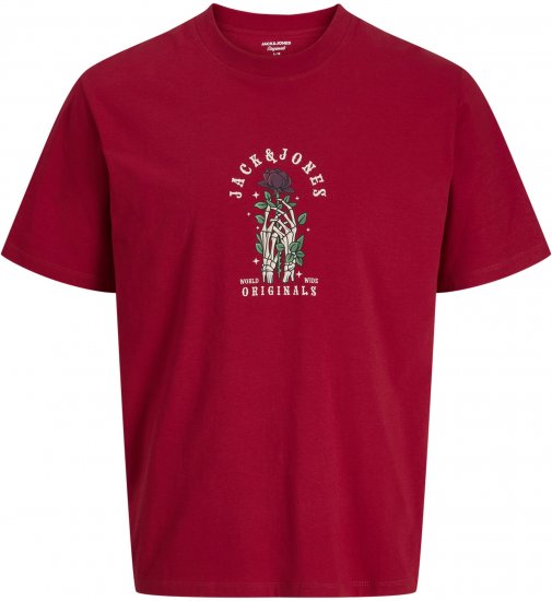 Jack & Jones Catskills T-särk Punane - T-särgid - Suured T-särgid 2XL – 14XL
