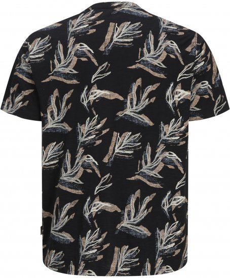 Jack & Jones Montauk T-Shirt Black - T-särgid - Suured T-särgid 2XL – 14XL