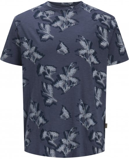 Jack & Jones Montauk T-Shirt Blue - T-särgid - Suured T-särgid 2XL – 14XL