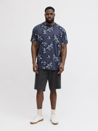 Jack & Jones Montauk T-Shirt Blue - T-särgid - Suured T-särgid 2XL – 14XL