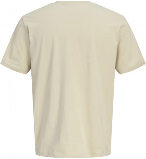 Jack & Jones Blaneo Short Sleeve T-shirt Beige - T-särgid - Suured T-särgid 2XL – 14XL