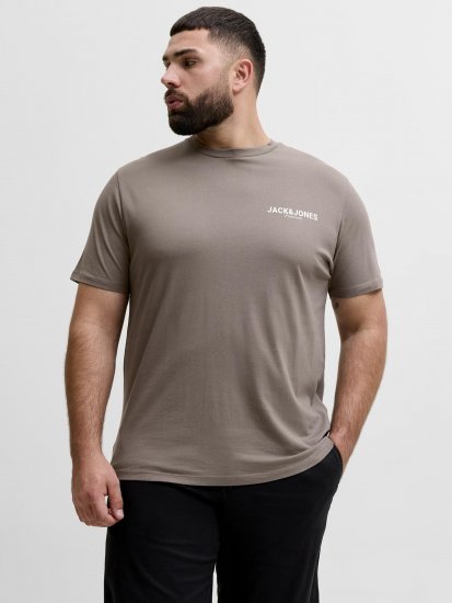 Jack & Jones Oscar T-Shirt Grey - T-särgid pildiga - 