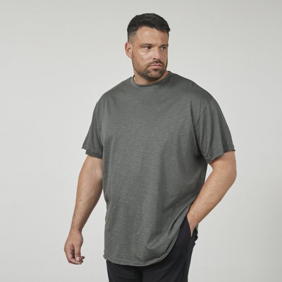 North Latitude 61317 T-Särk Slub Seljatrükiga Tume Tolmuroheline - T-särgid - Suured T-särgid 2XL – 14XL