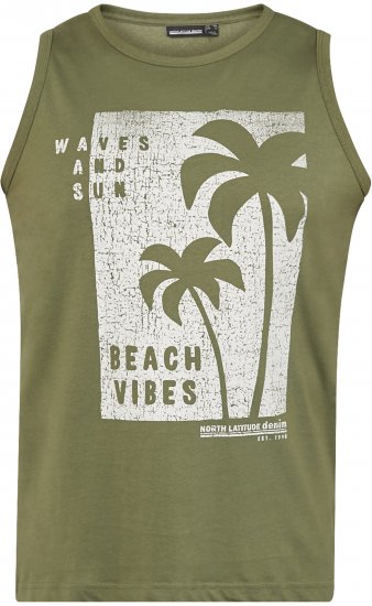 North Latitude 61321 Maika Oliivroheline - T-särgid - Suured T-särgid 2XL – 14XL