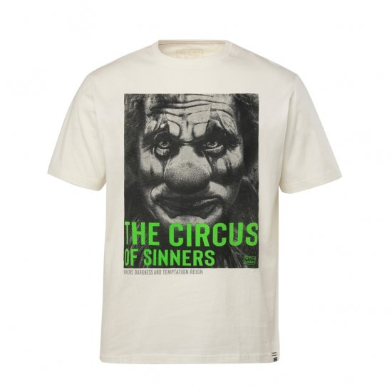 STHUGE T-Shirt Circus Of Sinners White - T-särgid - Suured T-särgid 2XL – 14XL