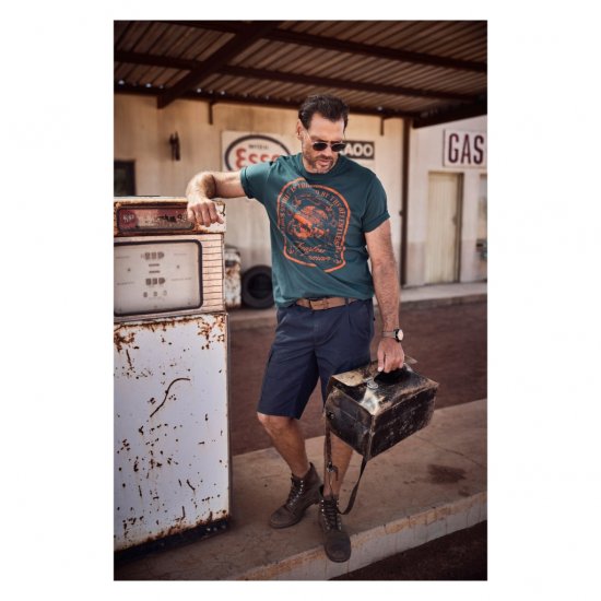 JP1880 T-Shirt Fearless Seaman Blue - T-särgid - Suured T-särgid 2XL – 14XL