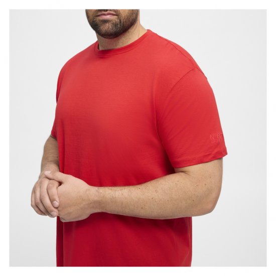 North Latitude T-Shirt O-Neck Red - T-särgid - Suured T-särgid 2XL – 14XL