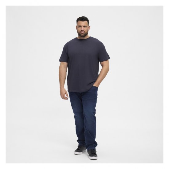 North Latitude T-Shirt O-Neck Navy Blue - T-särgid - Suured T-särgid 2XL – 14XL