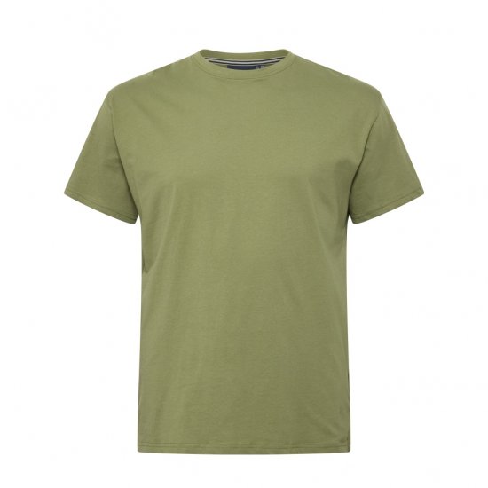 North Latitude T-Shirt O-Neck Olive Green - T-särgid - Suured T-särgid 2XL – 14XL