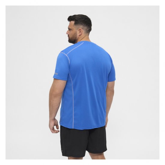 North Latitude Sport Tech T-Shirt Cobolt Blue - T-särgid - Suured T-särgid 2XL – 14XL