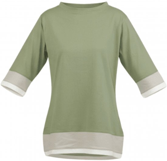 Nora Mikken ANNELI T-Shirt Green - T-särgid - 