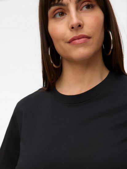 Vero Moda Paulina T-Shirt Black - T-särgid - 