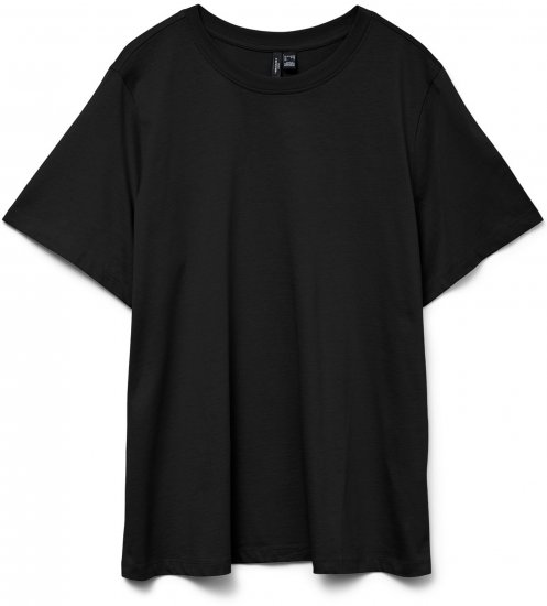 Vero Moda Paulina T-Shirt Black - T-särgid - 