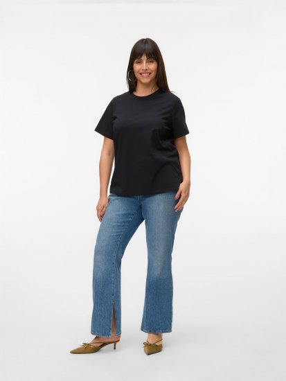 Vero Moda Paulina T-Shirt Black - T-särgid - 