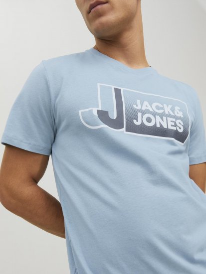 Jack & Jones Logan T-Shirt Turquoise - T-särgid - Suured T-särgid 2XL – 14XL