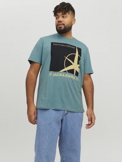 Jack & Jones Conrad T-Shirt Grey - T-särgid - Suured T-särgid 2XL – 14XL