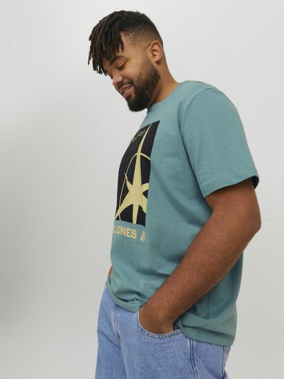 Jack & Jones Conrad T-Shirt Grey - T-särgid - Suured T-särgid 2XL – 14XL