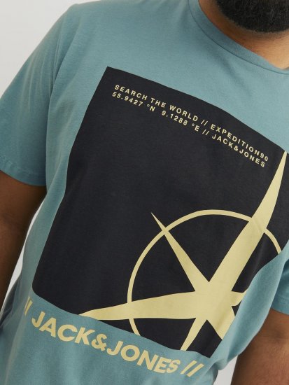 Jack & Jones Conrad T-Shirt Grey - T-särgid - Suured T-särgid 2XL – 14XL