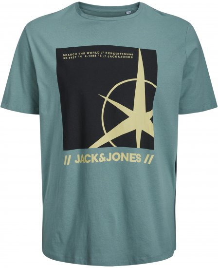 Jack & Jones Conrad T-Shirt Grey - T-särgid - Suured T-särgid 2XL – 14XL