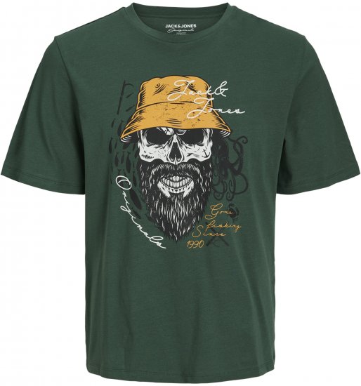 Jack & Jones Roxbury T-Shirt Green - T-särgid - Suured T-särgid 2XL – 14XL