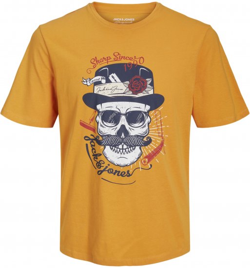 Jack & Jones Roxbury T-Shirt Orange - T-särgid - Suured T-särgid 2XL – 14XL